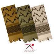 Rothco Crossed Rifles Shemagh Tactical Desert Keffiyeh Scarf LARSON TACTICAL SUPPLY