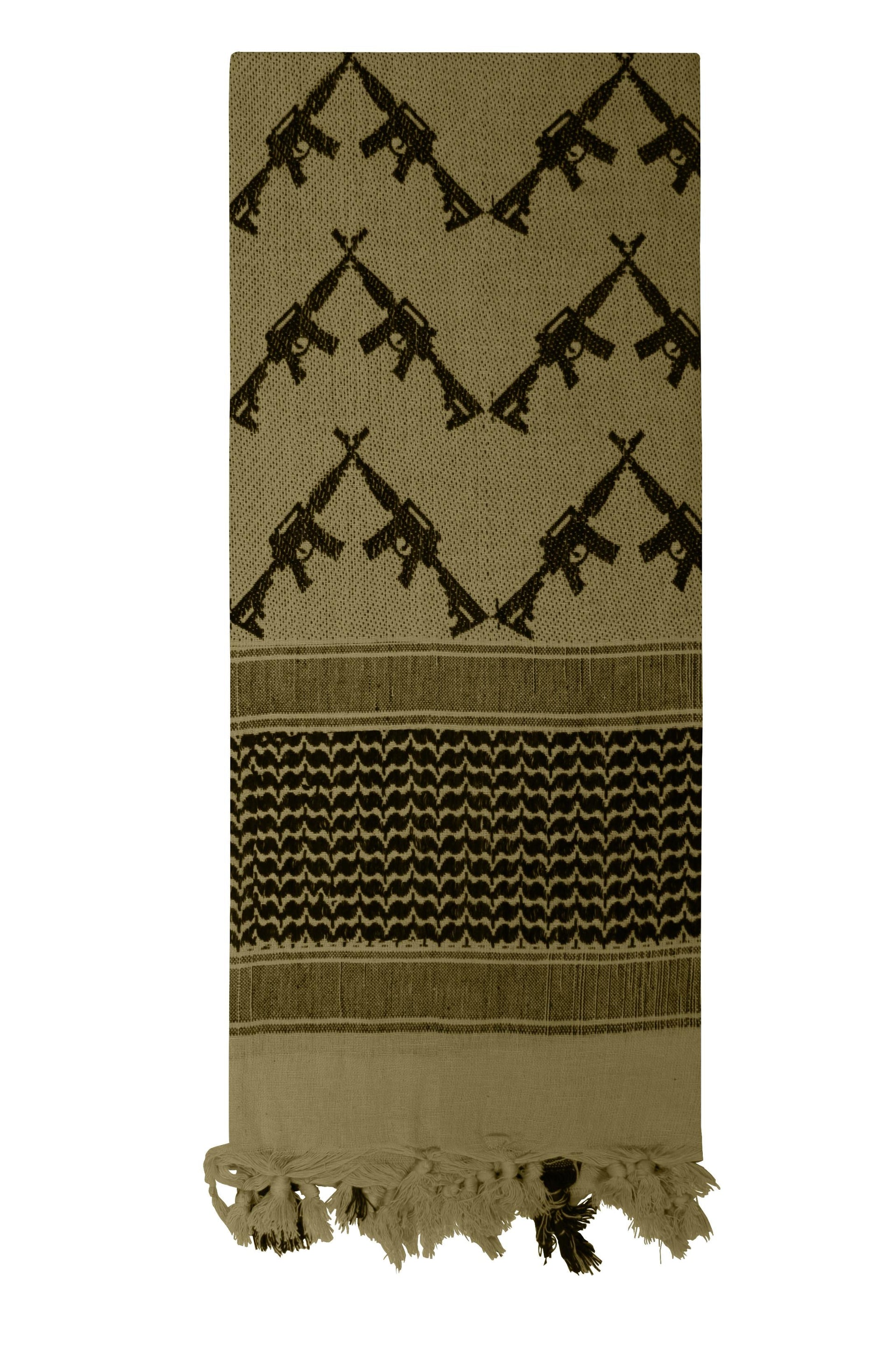 Rothco Crossed Rifles Shemagh Tactical Desert Keffiyeh Scarf LARSON TACTICAL SUPPLY