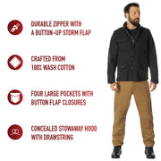 Rothco Vintage Lightweight M-65 Field Jacket LARSON TACTICAL SUPPLY