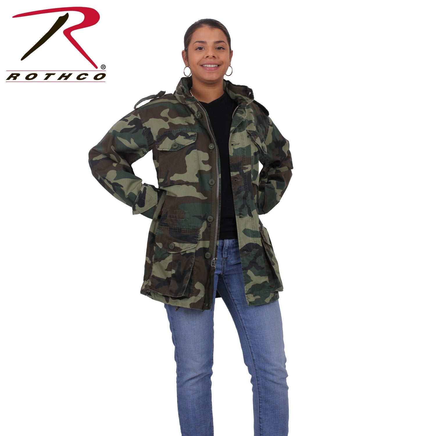 Rothco Vintage Lightweight M-65 Field Jacket LARSON TACTICAL SUPPLY