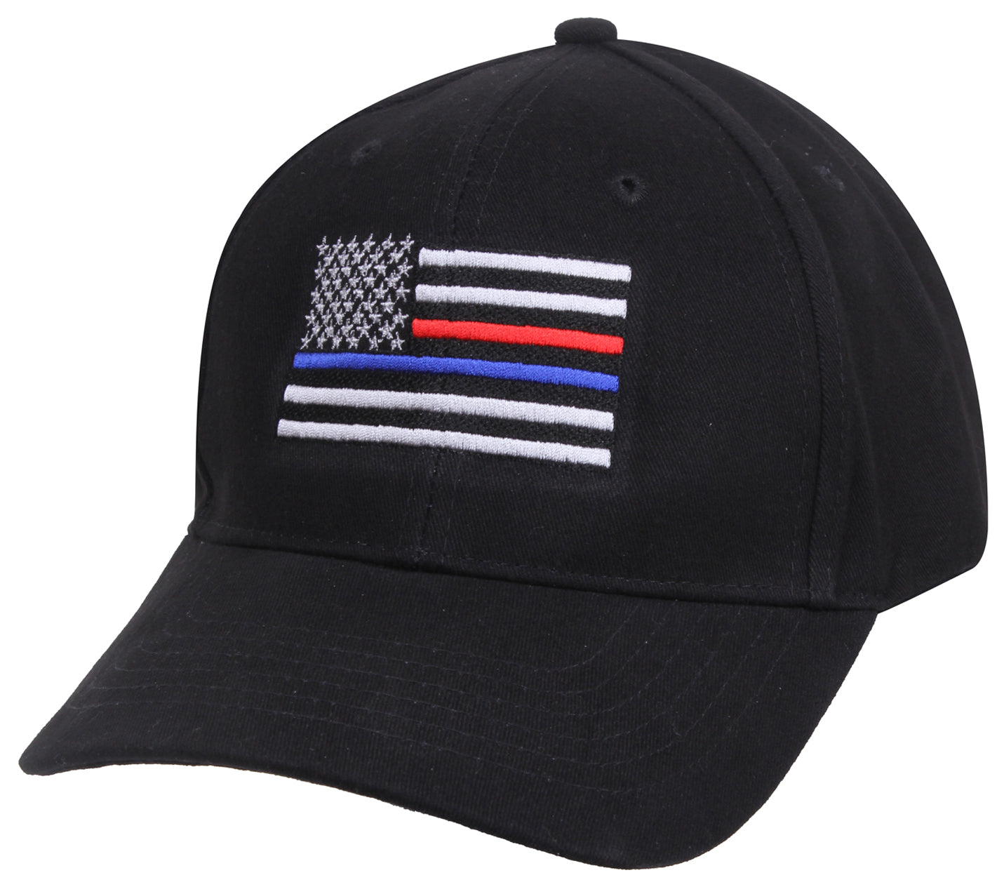 Rothco Thin Blue Line & Red Line Low Profile Flag Cap LARSON TACTICAL SUPPLY