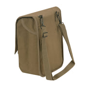 Rothco Canvas Map Case Shoulder Bag With Military Patches LARSON TACTICAL SUPPLY