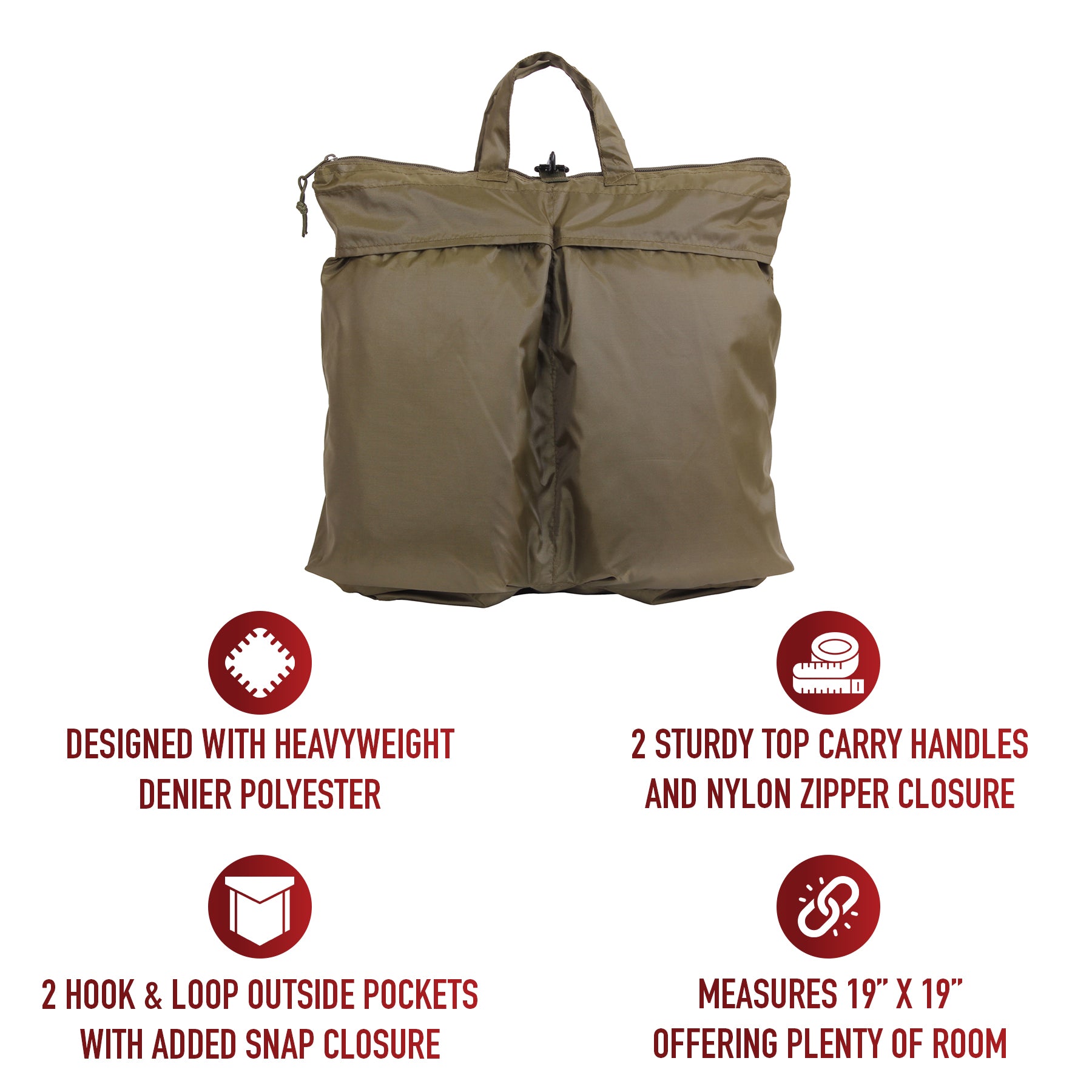 Rothco G.I. Type Flyers Helmet Bags LARSON TACTICAL SUPPLY