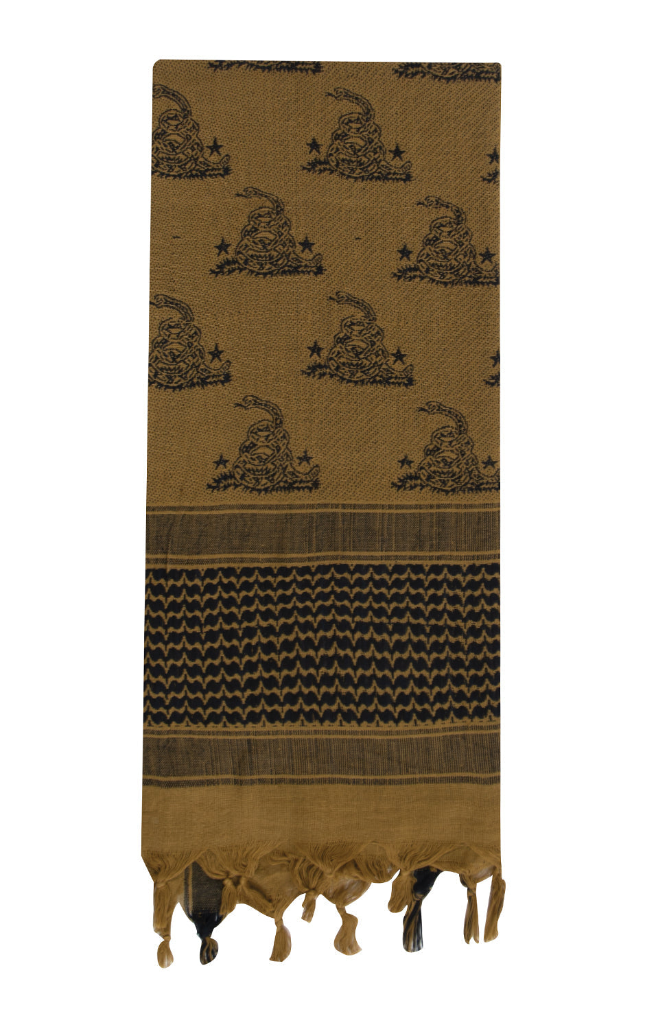 Rothco Gadsden Snake Shemagh Tactical Desert Scarf LARSON TACTICAL SUPPLY