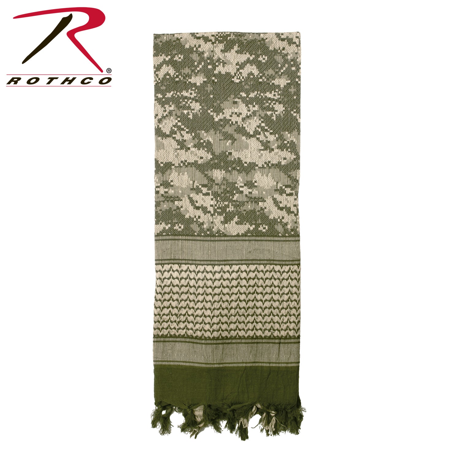 Rothco Digital Camo Shemagh Tactical Desert Keffiyeh Scarf LARSON TACTICAL SUPPLY