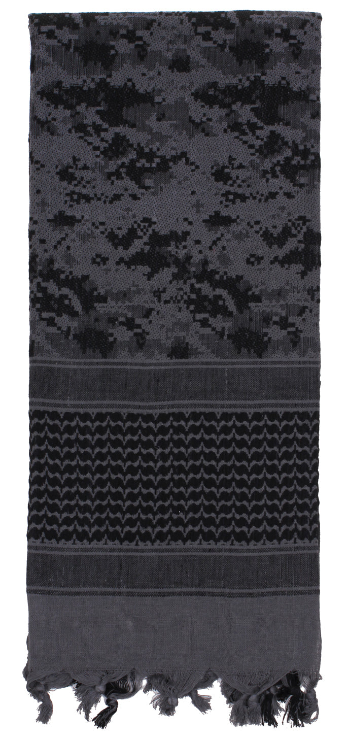 Rothco Digital Camo Shemagh Tactical Desert Keffiyeh Scarf LARSON TACTICAL SUPPLY