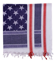 Rothco Stars and Stripes US Flag Shemagh Tactical Desert Keffiyeh Scarf LARSON TACTICAL SUPPLY