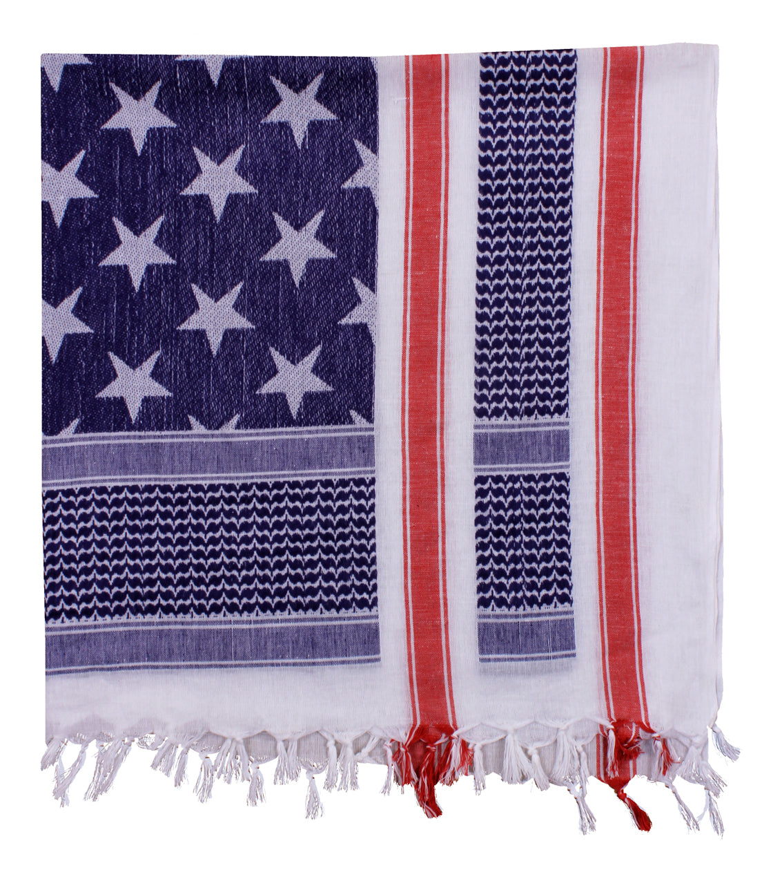 Rothco Stars and Stripes US Flag Shemagh Tactical Desert Keffiyeh Scarf LARSON TACTICAL SUPPLY