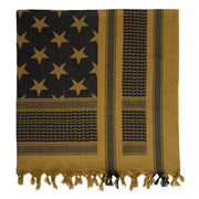 Rothco Stars and Stripes US Flag Shemagh Tactical Desert Keffiyeh Scarf LARSON TACTICAL SUPPLY