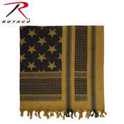 Rothco Stars and Stripes US Flag Shemagh Tactical Desert Keffiyeh Scarf LARSON TACTICAL SUPPLY