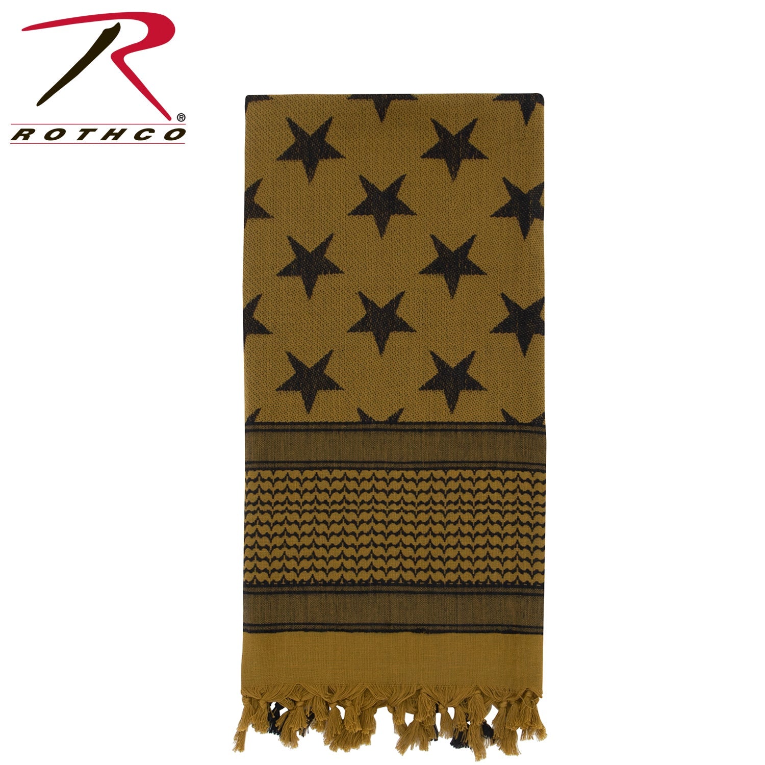 Rothco Stars and Stripes US Flag Shemagh Tactical Desert Keffiyeh Scarf LARSON TACTICAL SUPPLY