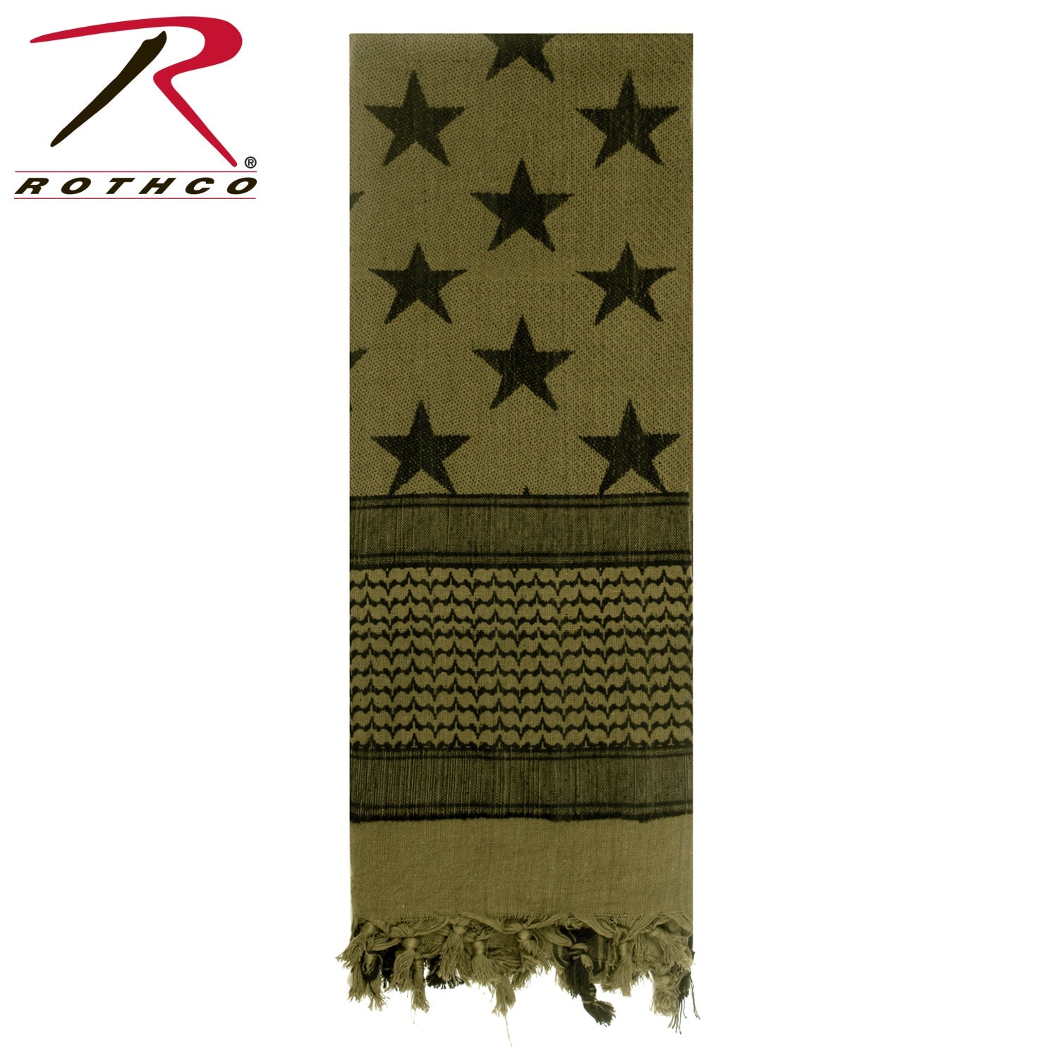 Rothco Stars and Stripes US Flag Shemagh Tactical Desert Keffiyeh Scarf LARSON TACTICAL SUPPLY