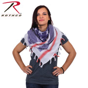 Rothco Stars and Stripes US Flag Shemagh Tactical Desert Keffiyeh Scarf LARSON TACTICAL SUPPLY