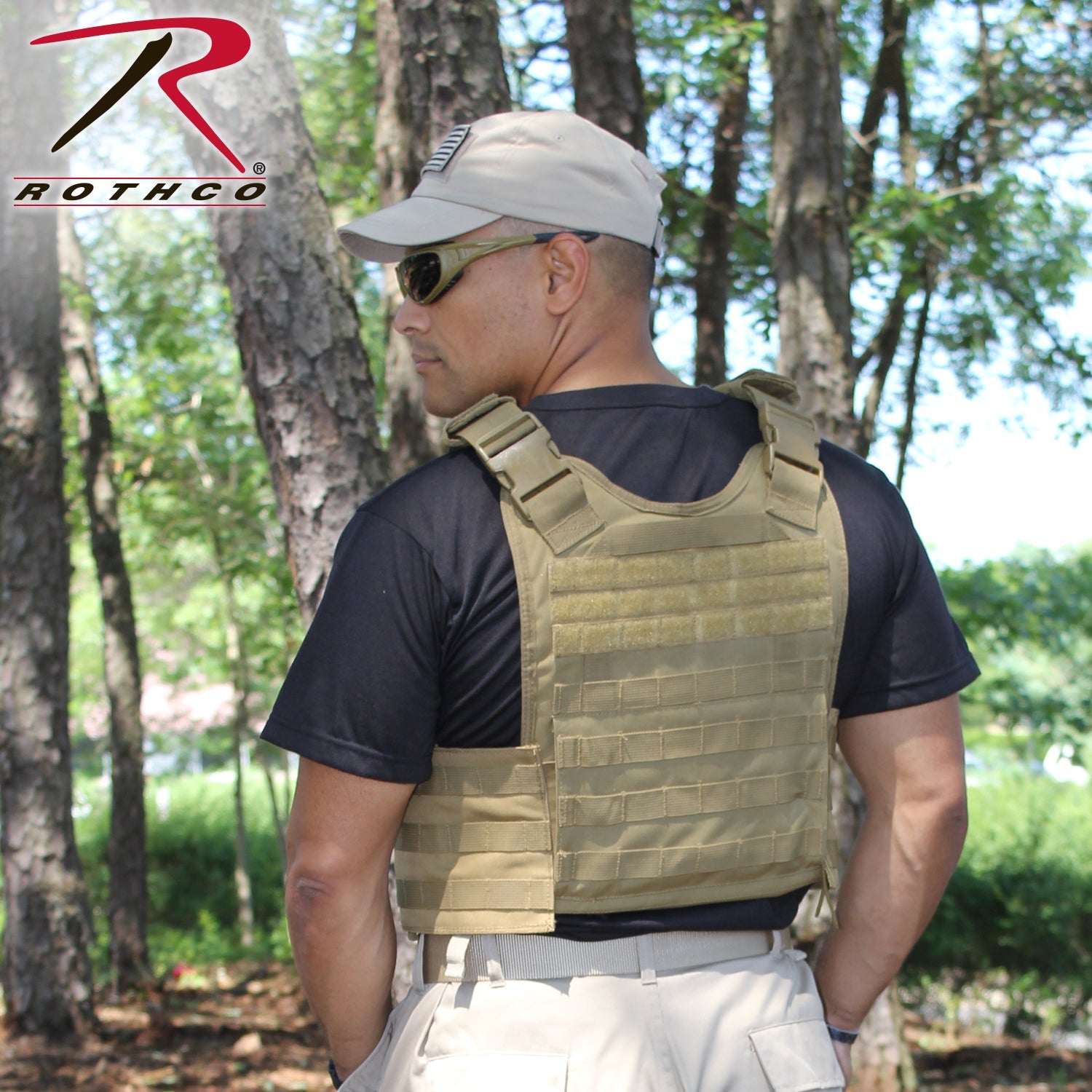 Rothco MOLLE Plate Carrier Vest LARSON TACTICAL SUPPLY