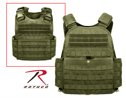 Rothco MOLLE Plate Carrier Vest LARSON TACTICAL SUPPLY