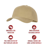 Rothco Supreme Solid Color Low Profile Cap LARSON TACTICAL SUPPLY