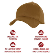 Rothco Supreme Solid Color Low Profile Cap LARSON TACTICAL SUPPLY