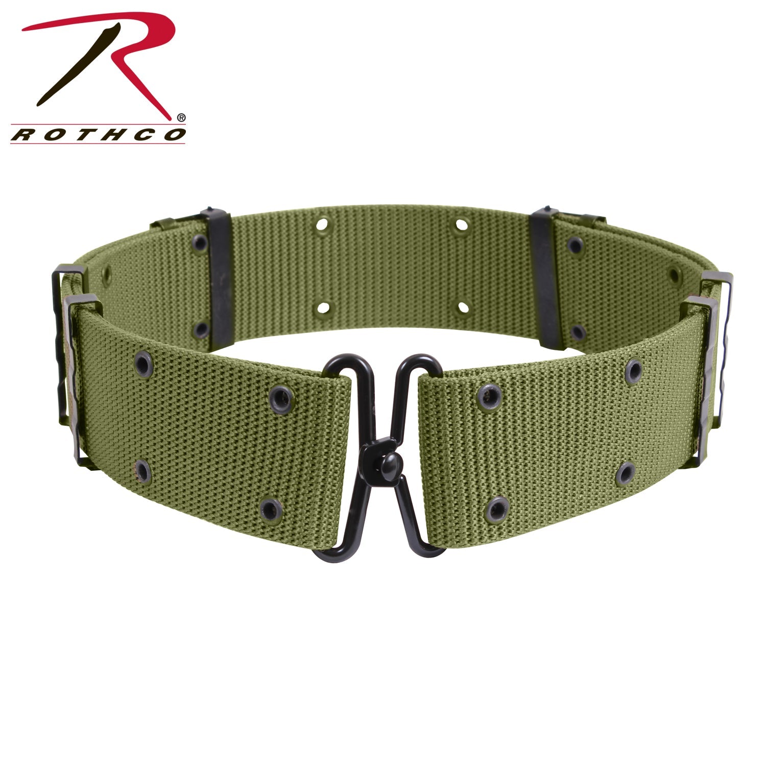 Rothco GI Style Pistol Belt With Metal Buckles LARSON TACTICAL SUPPLY