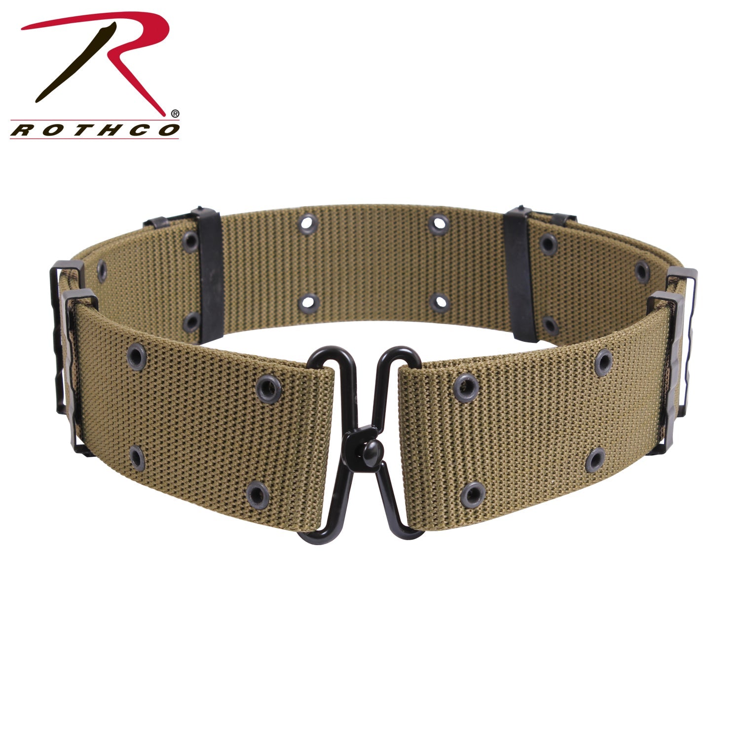 Rothco GI Style Pistol Belt With Metal Buckles LARSON TACTICAL SUPPLY