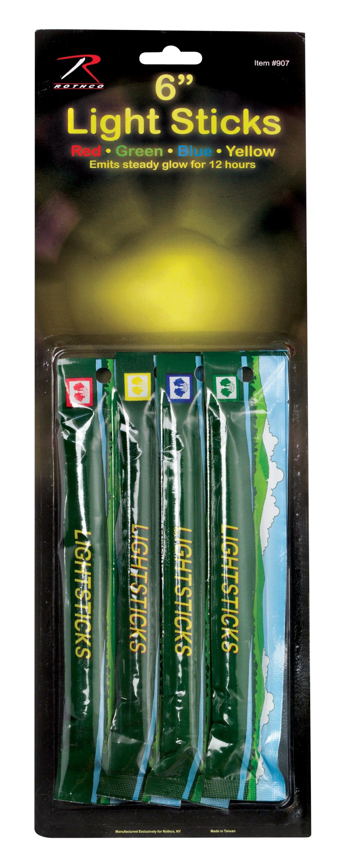 Rothco 4-Pack 6'' Chemicals Lightsticks LARSON TACTICAL SUPPLY