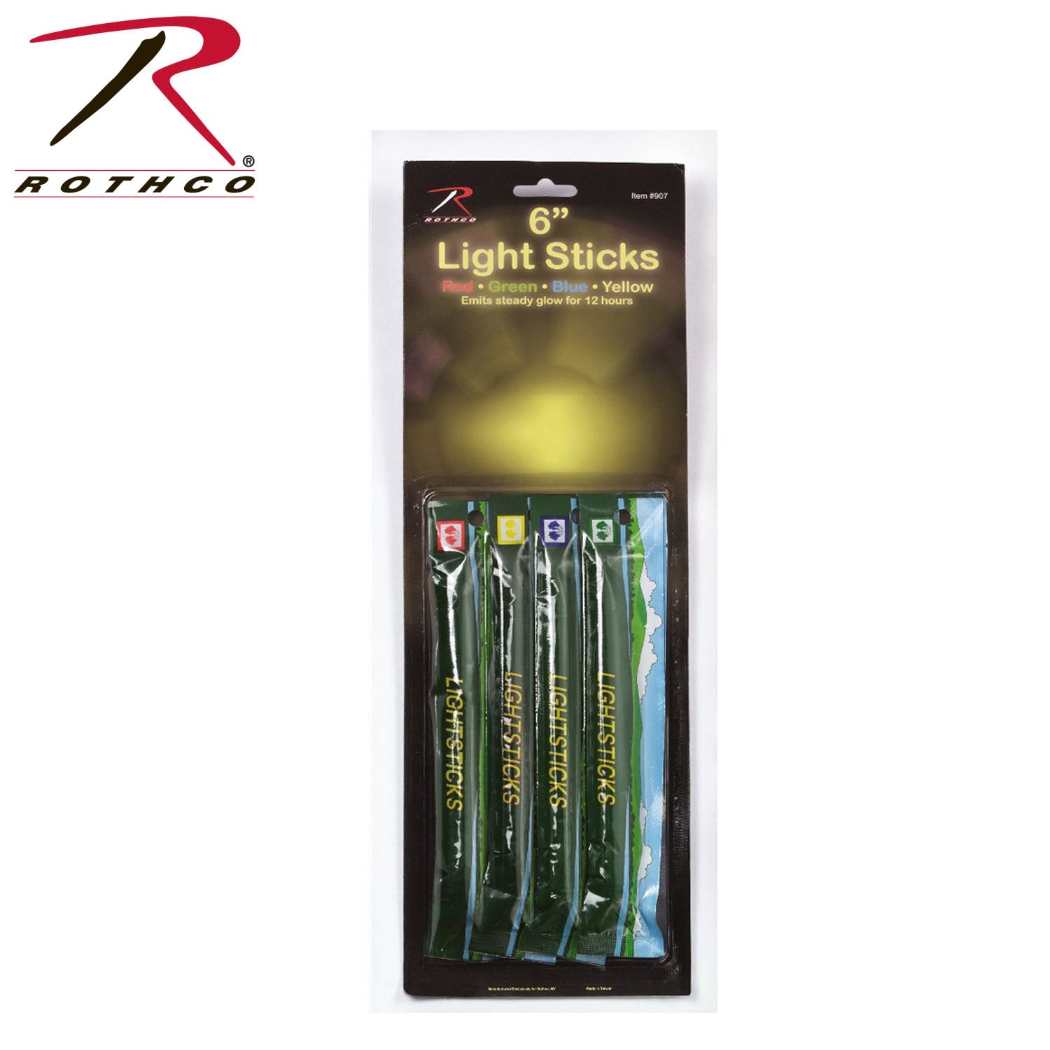 Rothco 4-Pack 6'' Chemicals Lightsticks LARSON TACTICAL SUPPLY