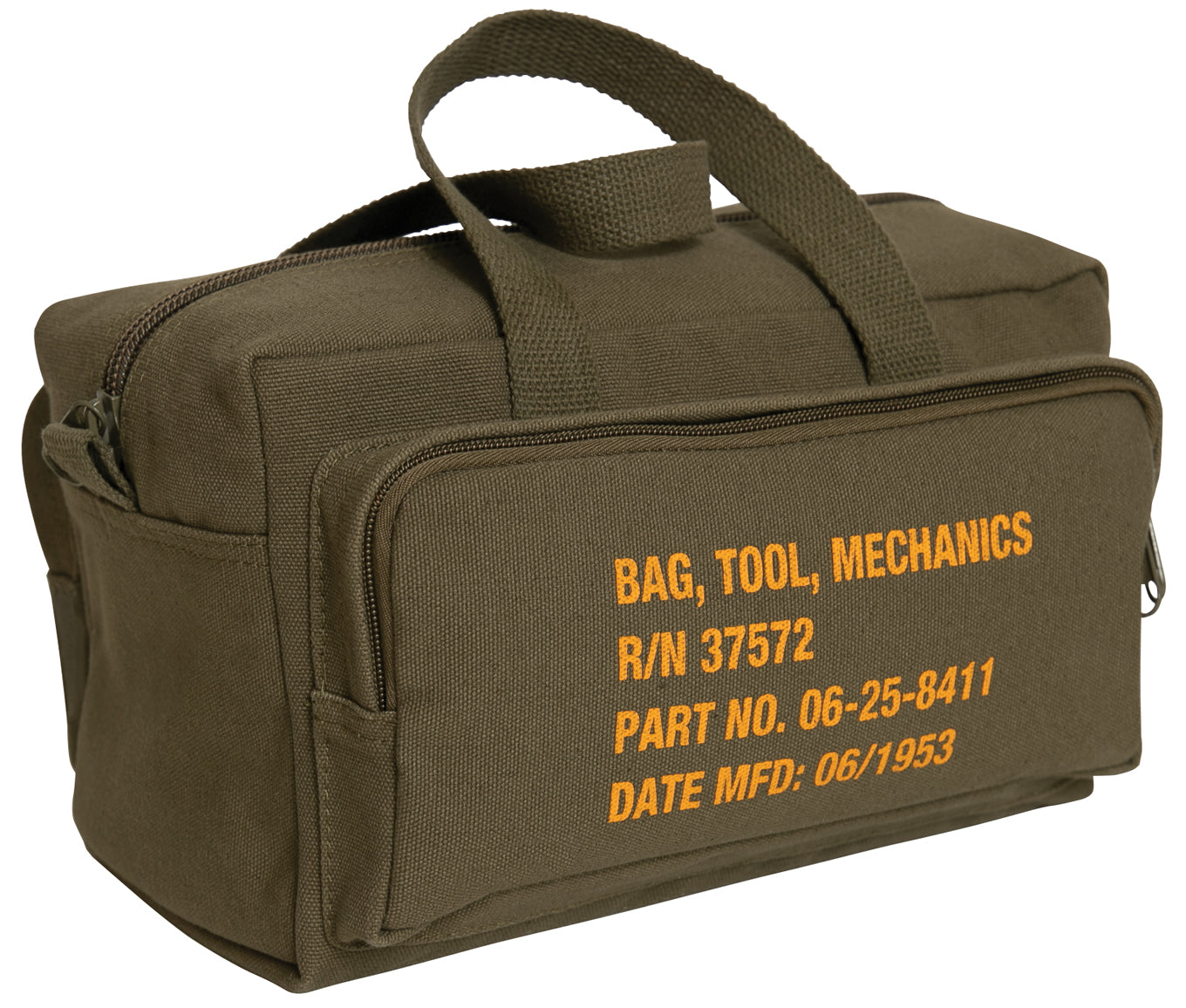 Rothco G.I. Type Zipper Pocket Mechanics Tool Bag With Military Stencil LARSON TACTICAL SUPPLY