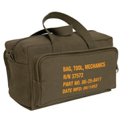 Rothco G.I. Type Zipper Pocket Mechanics Tool Bag With Military Stencil LARSON TACTICAL SUPPLY