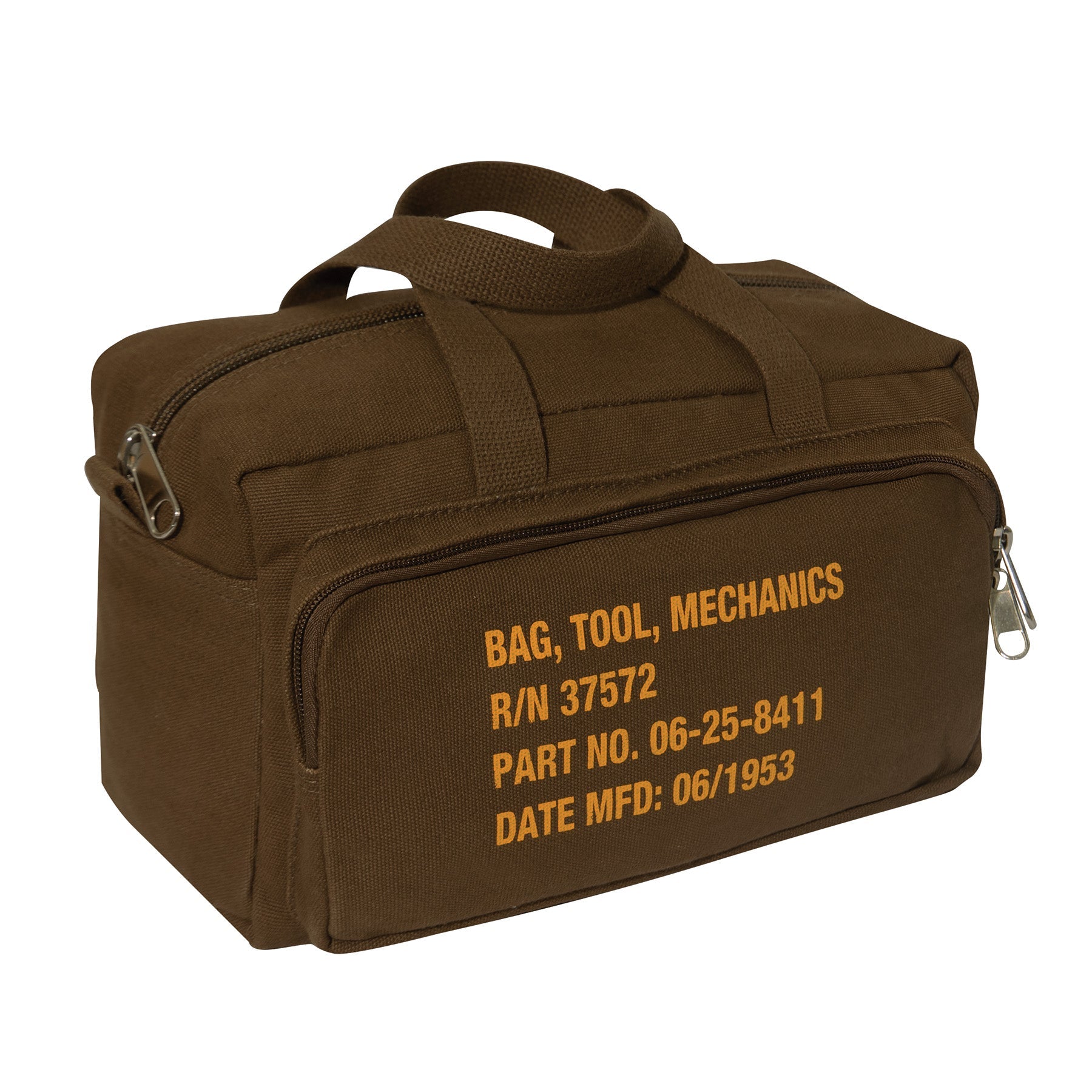Rothco G.I. Type Zipper Pocket Mechanics Tool Bag With Military Stencil LARSON TACTICAL SUPPLY