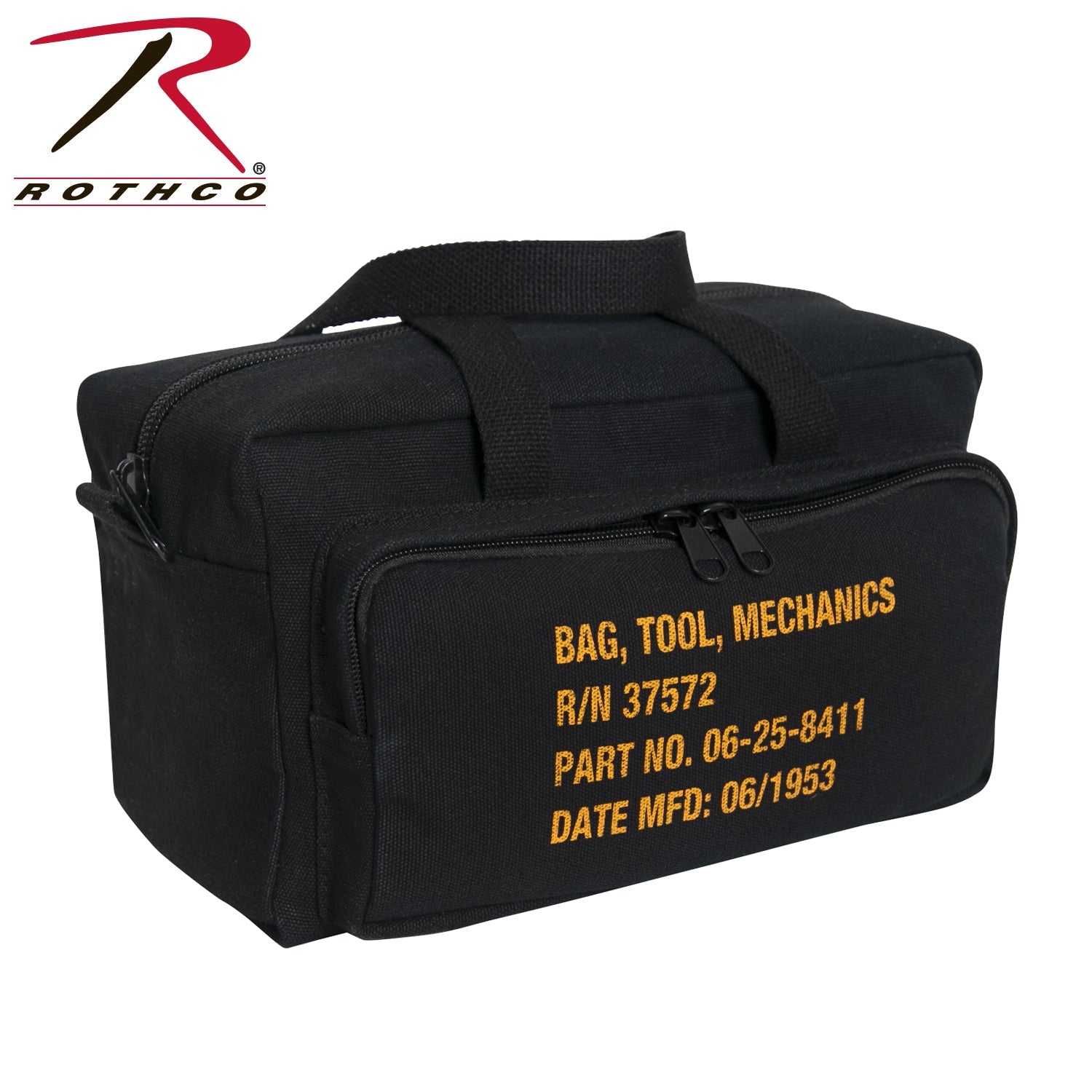 Rothco G.I. Type Zipper Pocket Mechanics Tool Bag With Military Stencil LARSON TACTICAL SUPPLY