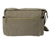 Heavyweight Canvas Classic Messenger Bag With Military Stencil LARSON TACTICAL SUPPLY