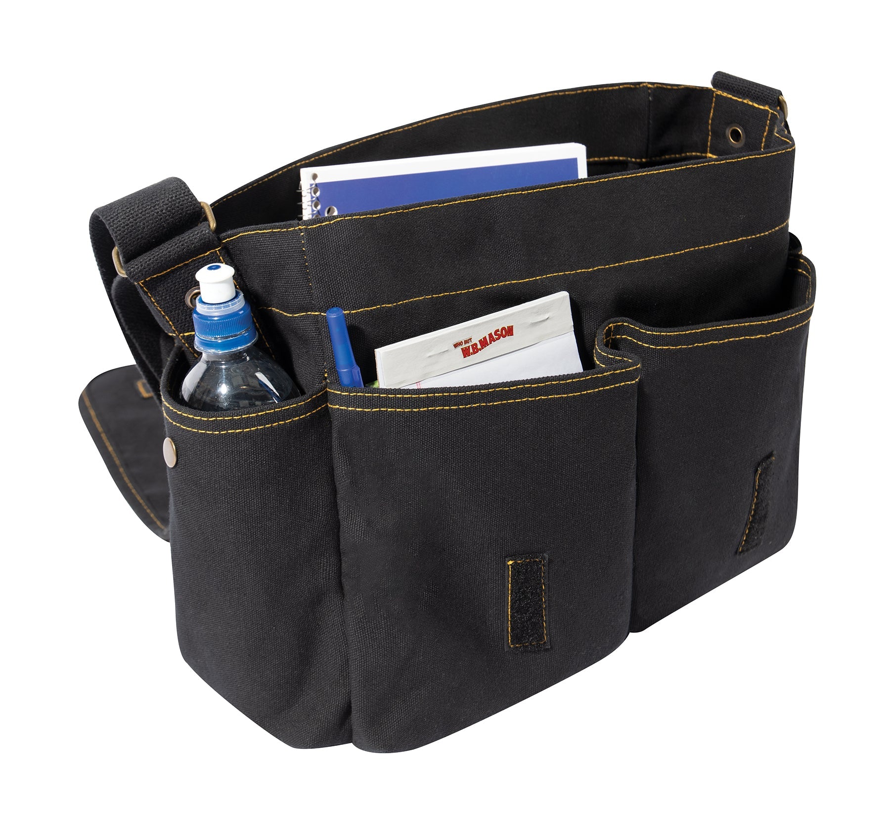 Heavyweight Canvas Classic Messenger Bag With Military Stencil LARSON TACTICAL SUPPLY