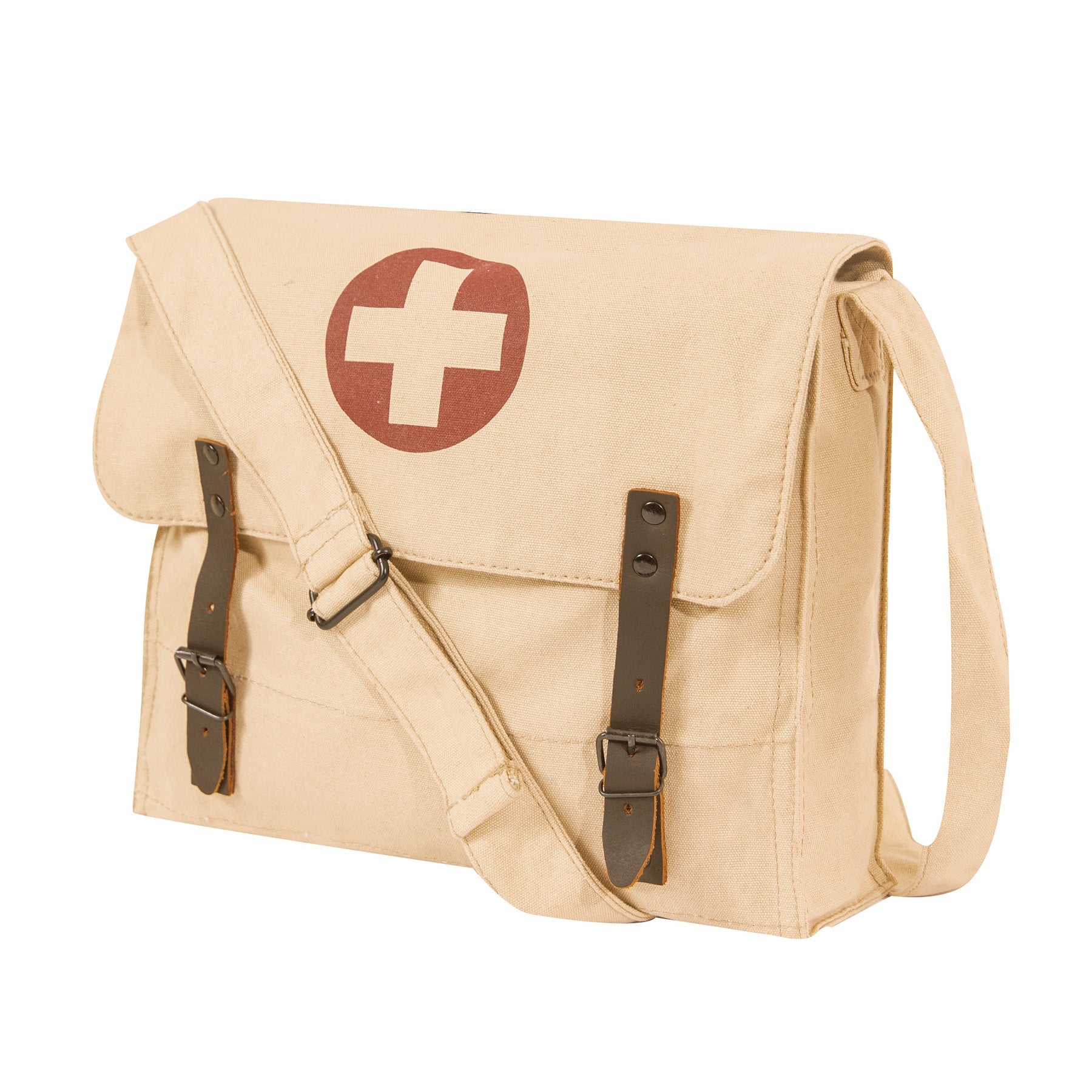 Rothco Vintage Medic Canvas Bag With Cross LARSON TACTICAL SUPPLY