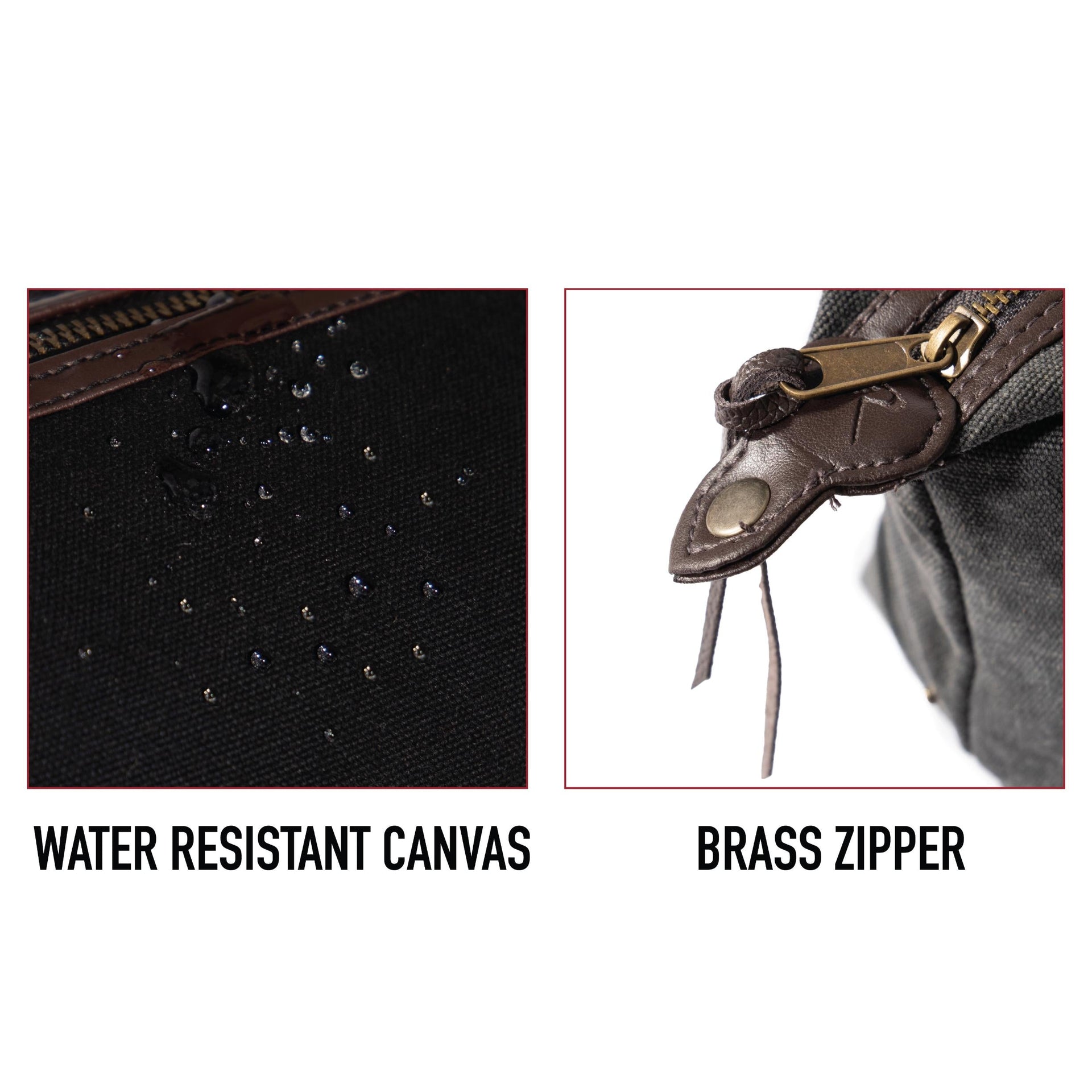 Rothco Canvas & Leather Travel Kit LARSON TACTICAL SUPPLY