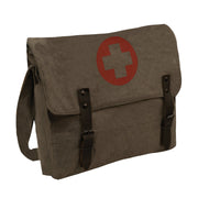 Rothco Vintage Medic Canvas Bag With Cross LARSON TACTICAL SUPPLY