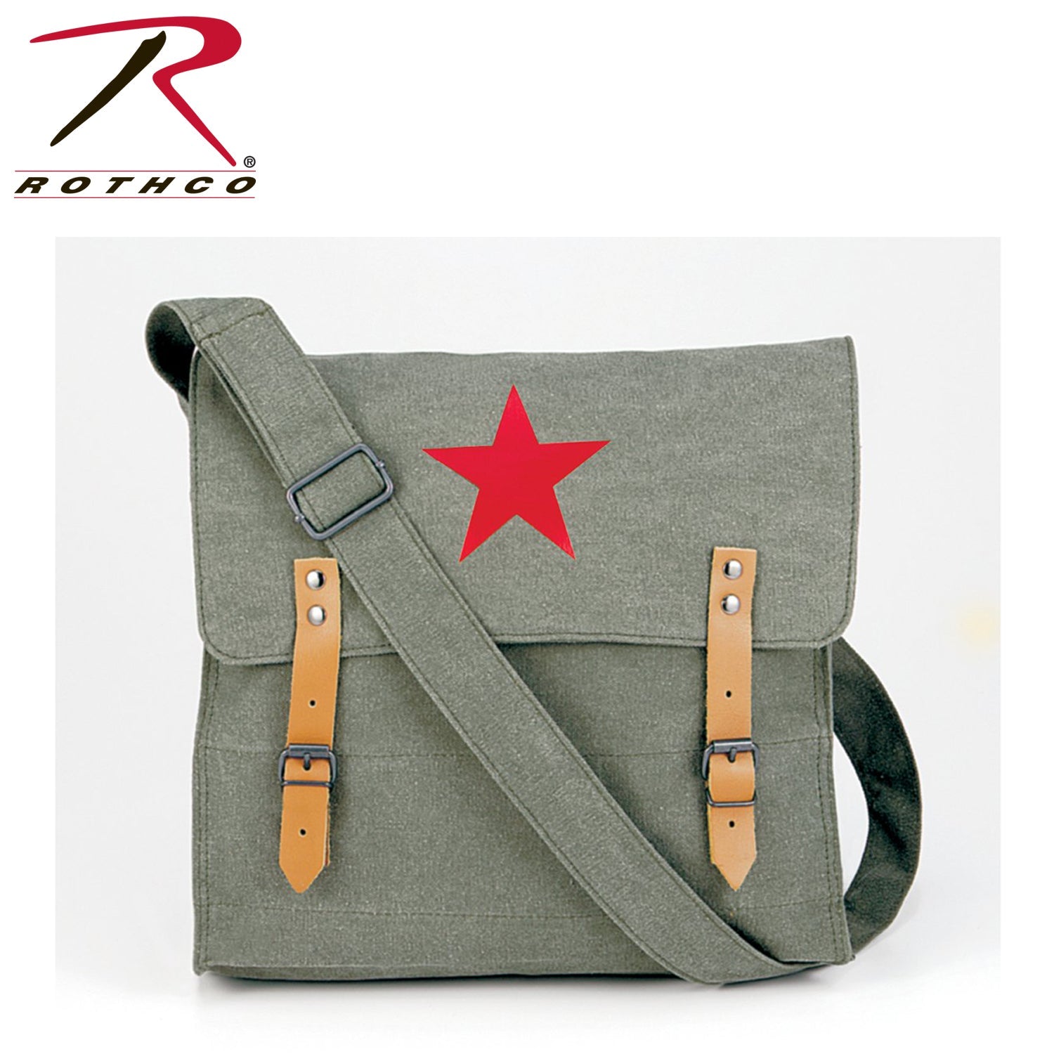 Rothco Canvas Classic Bag with Medic Star LARSON TACTICAL SUPPLY