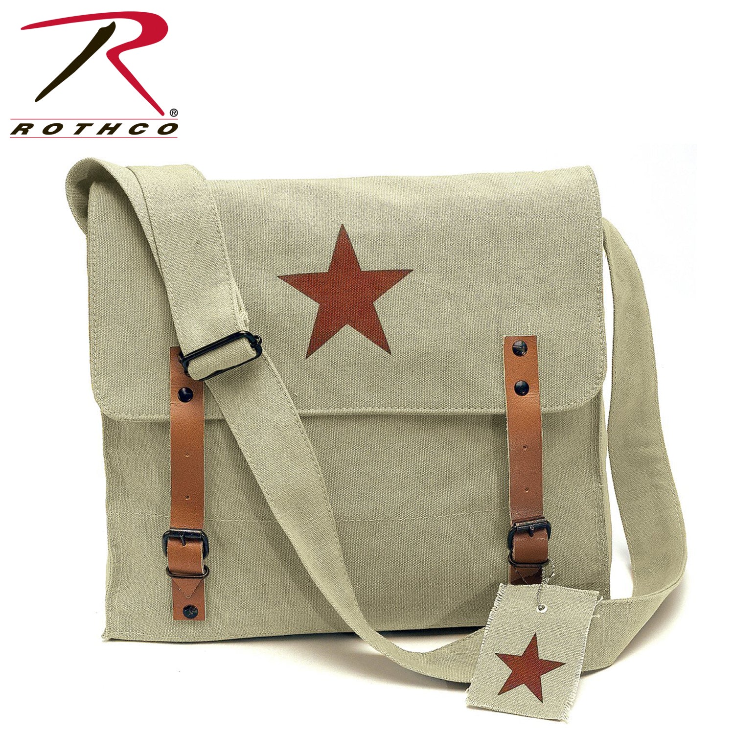 Rothco Canvas Classic Bag with Medic Star LARSON TACTICAL SUPPLY