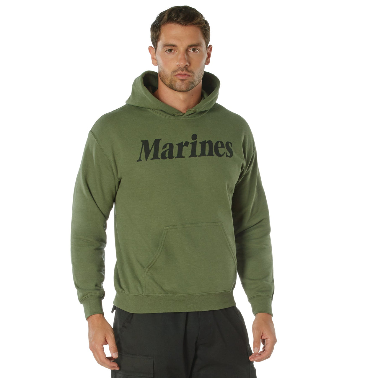 Rothco Marines Pullover Hooded Sweatshirt LARSON TACTICAL SUPPLY