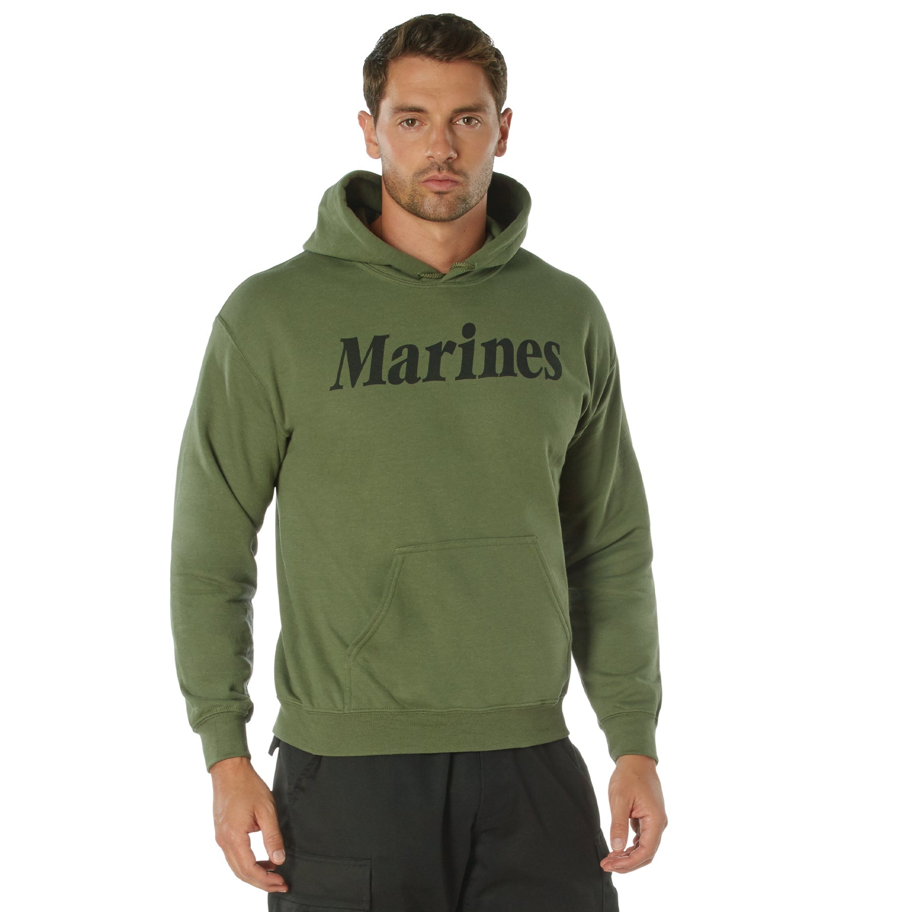 Rothco Marines Pullover Hooded Sweatshirt LARSON TACTICAL SUPPLY