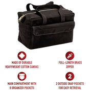 Rothco Mechanics Tool Bag With Brass Zipper LARSON TACTICAL SUPPLY