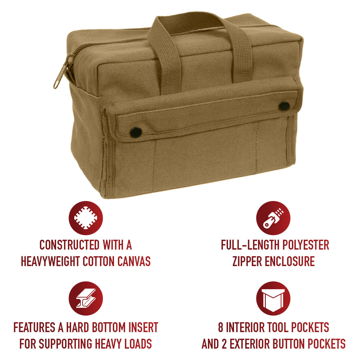 Rothco G.I. Style Mechanic's Tool Bag LARSON TACTICAL SUPPLY
