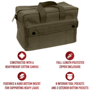 Rothco G.I. Style Mechanic's Tool Bag LARSON TACTICAL SUPPLY