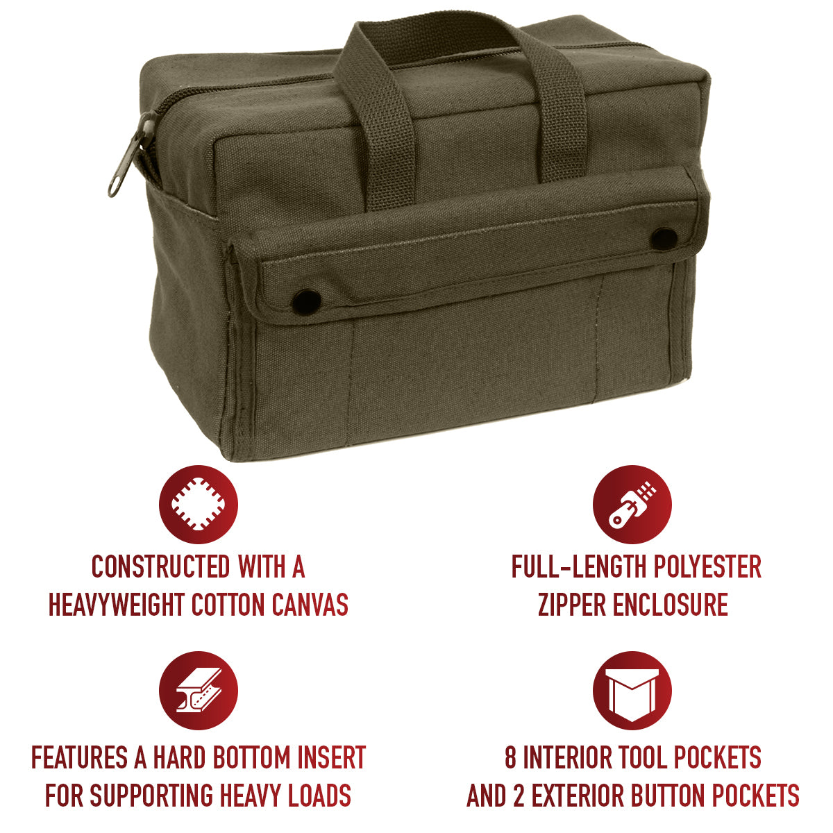 Rothco G.I. Style Mechanic's Tool Bag LARSON TACTICAL SUPPLY