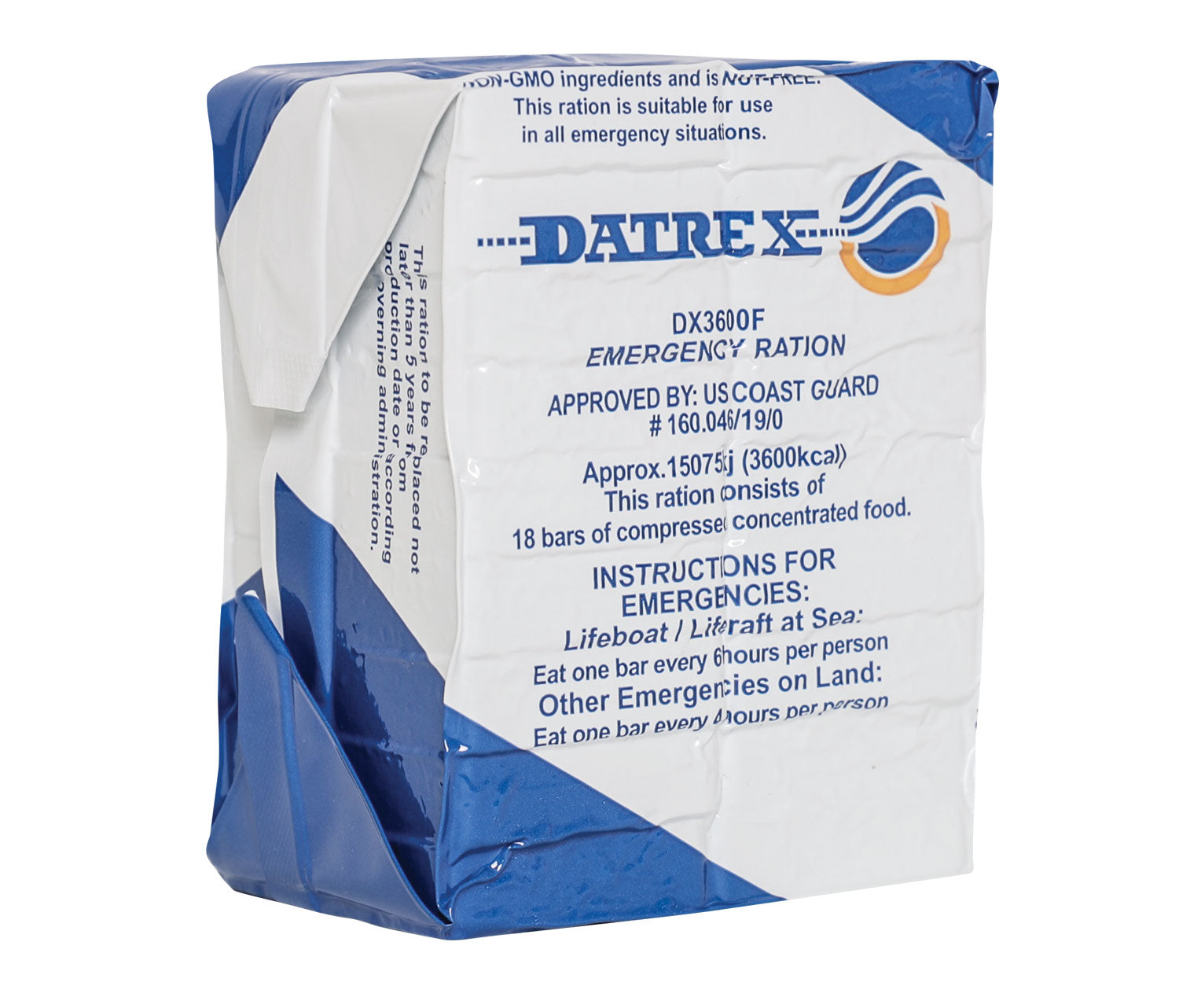 Datrex Blue 3600 Calorie Emergency Food Ration LARSON TACTICAL SUPPLY