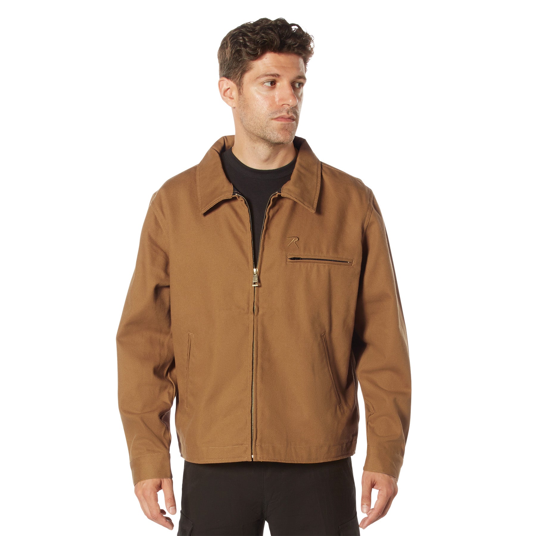 Rothco Lightweight Canvas Work Jacket LARSON TACTICAL SUPPLY