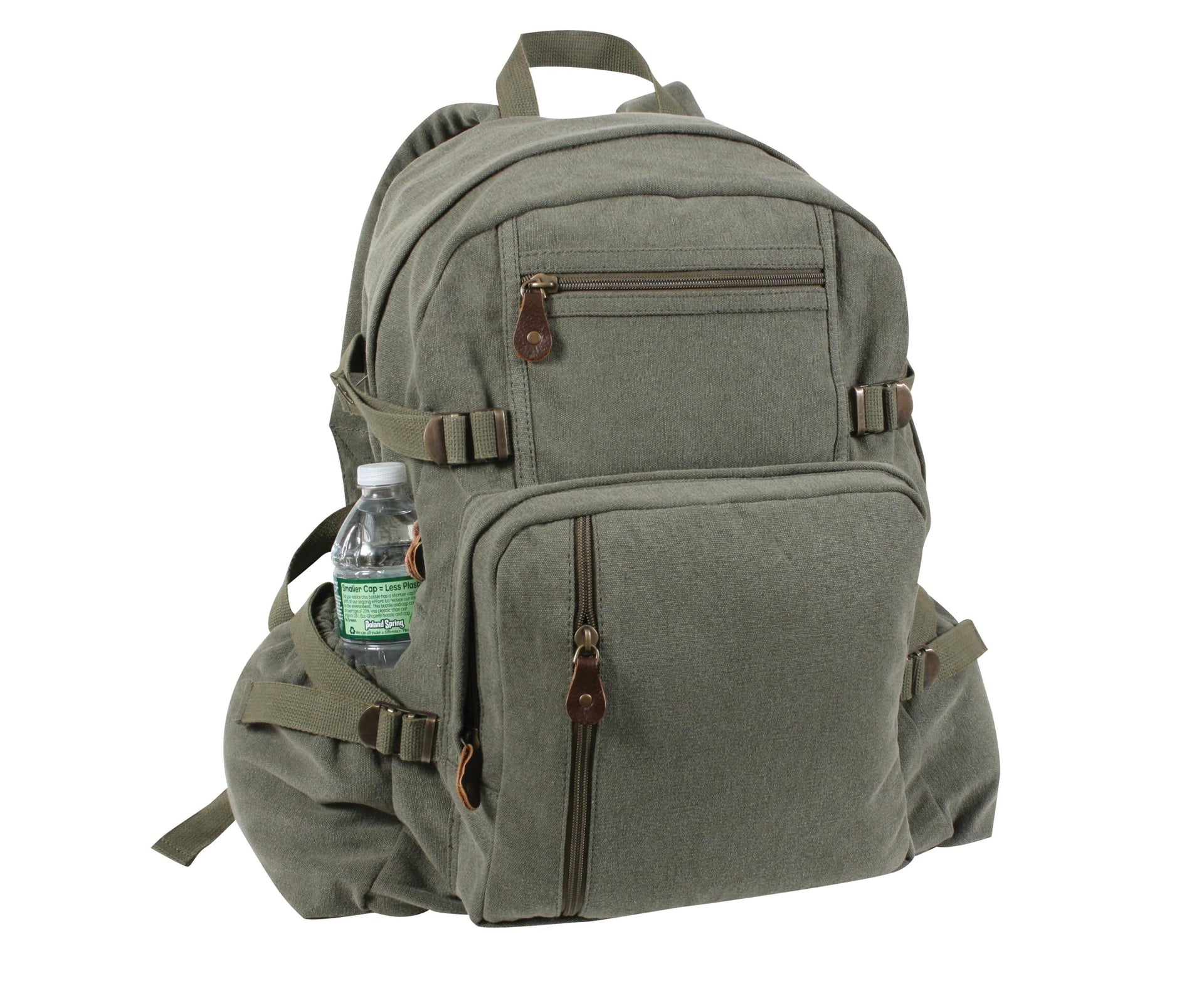 Rothco Jumbo Vintage Canvas Backpack LARSON TACTICAL SUPPLY