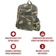 Rothco Jumbo Vintage Canvas Backpack LARSON TACTICAL SUPPLY