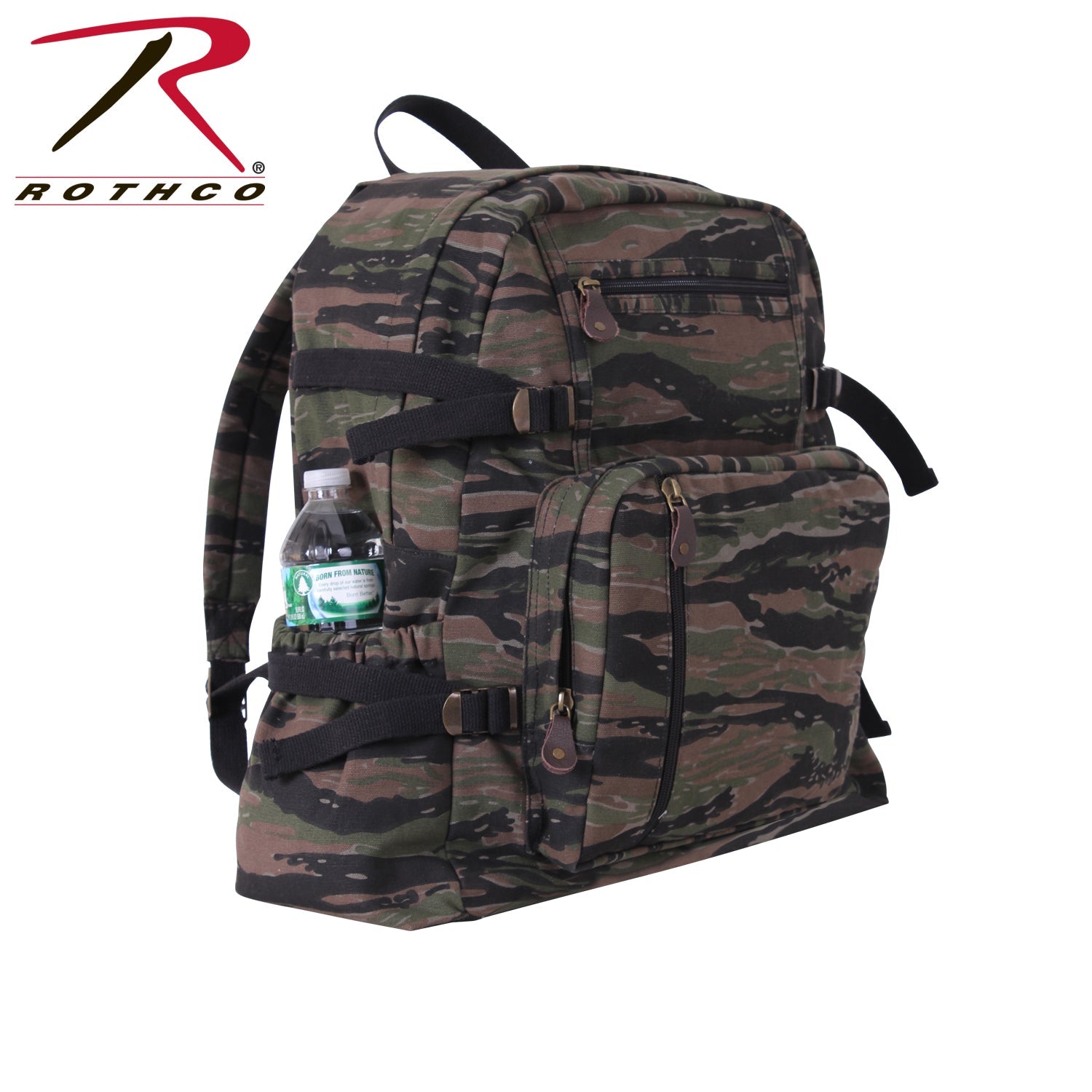 Rothco Jumbo Vintage Canvas Backpack LARSON TACTICAL SUPPLY