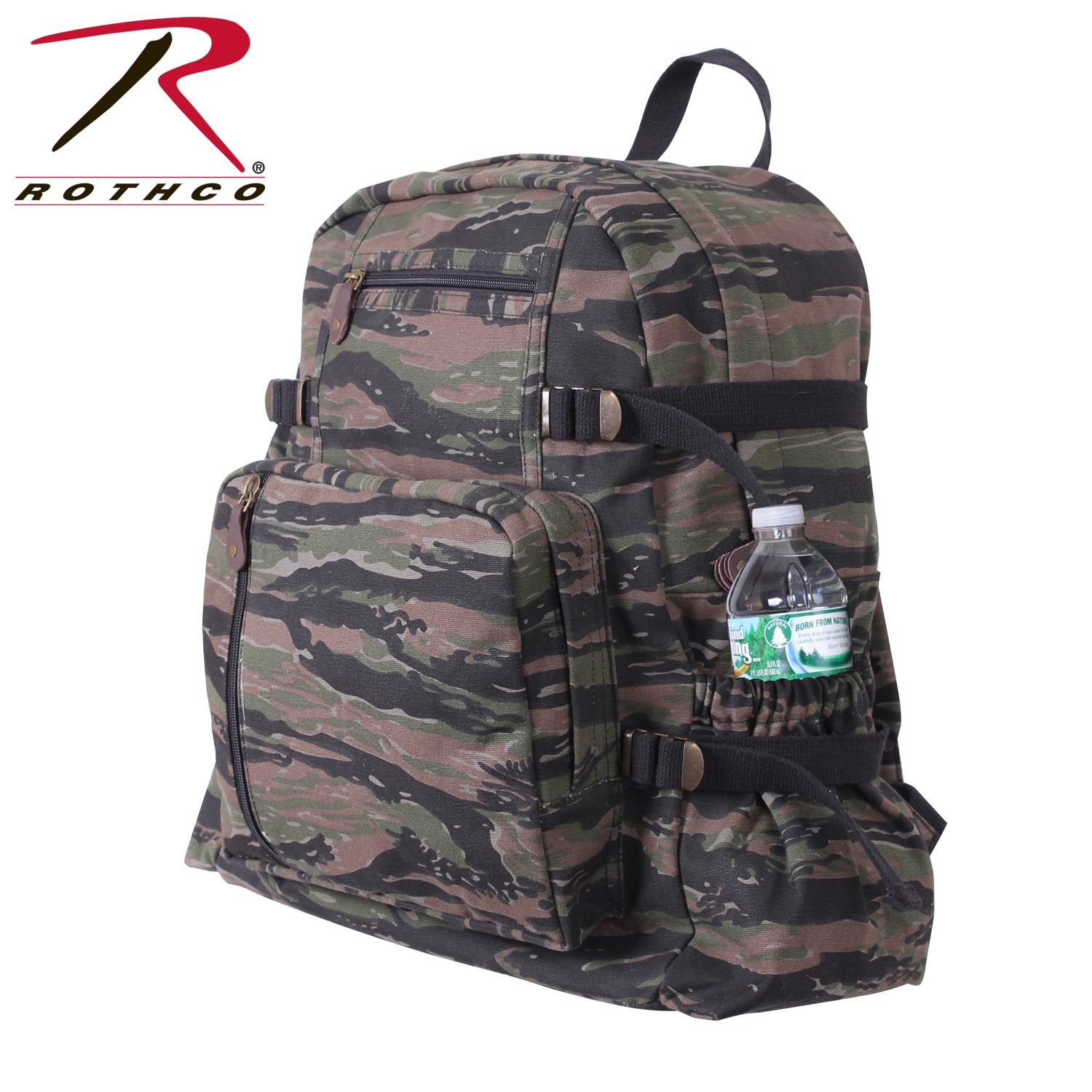 Rothco Jumbo Vintage Canvas Backpack LARSON TACTICAL SUPPLY