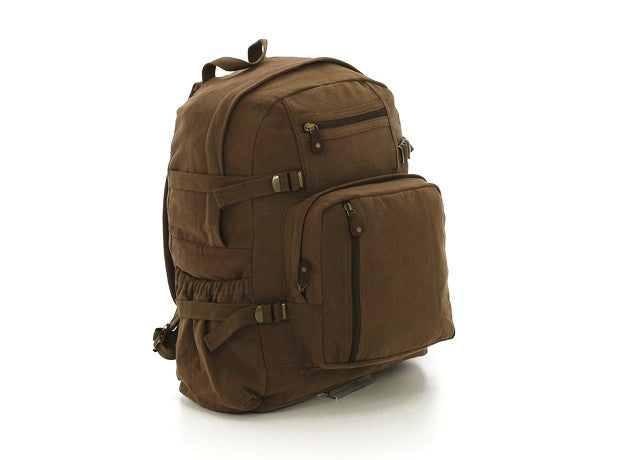 Rothco Jumbo Vintage Canvas Backpack LARSON TACTICAL SUPPLY