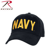 Rothco Navy Supreme Low Profile Insignia Cap - Navy Blue LARSON TACTICAL SUPPLY